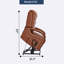 Fauteuil inclinable électrique Power Leatheraire-2126467643