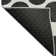 Premium Machine Washable Prisco Black Rug