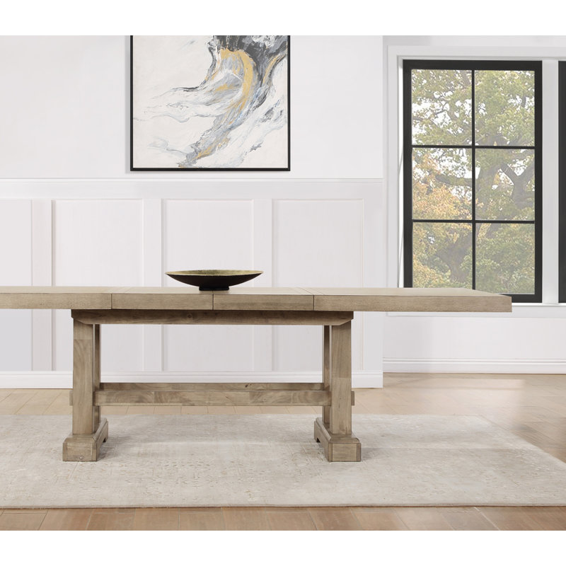 Osbourne Extendable Dining Table, Beige