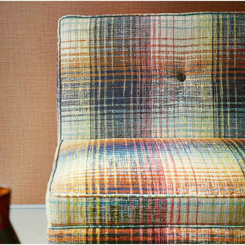 Hamada Fabric, Denim/Ochre