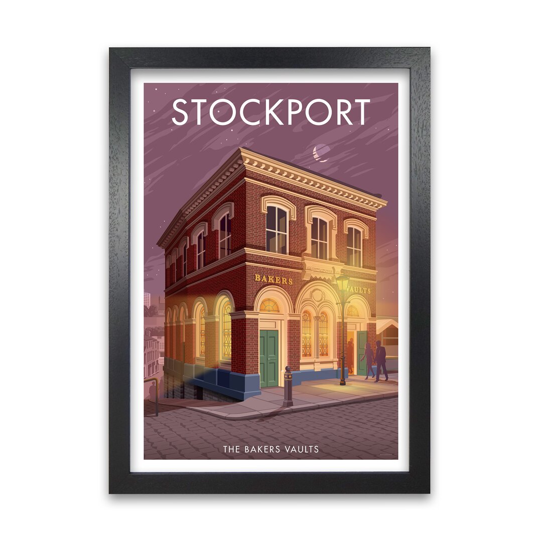 Poster Stockport Bakers Vault von Stephen Millership