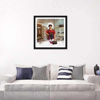« fashionista », impression sur toile