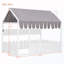 Lit double pleine grandeur avec 3 tablettes de rangement et garde-corps-904033004-904033005