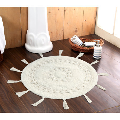 Panaite Tassle Lace Bath Rug