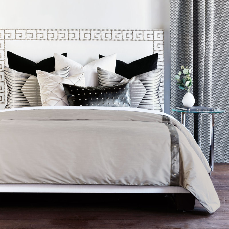 Liam Lumbar Pillow Cover & Insert, Faux Down