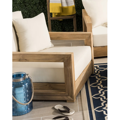 Melrose Teak Outdoor Lounge Chair