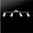Sarva 30'' 4 -Light Fixed Track Track Kit with Dimmable and Adjustable Head-73823243-73823242