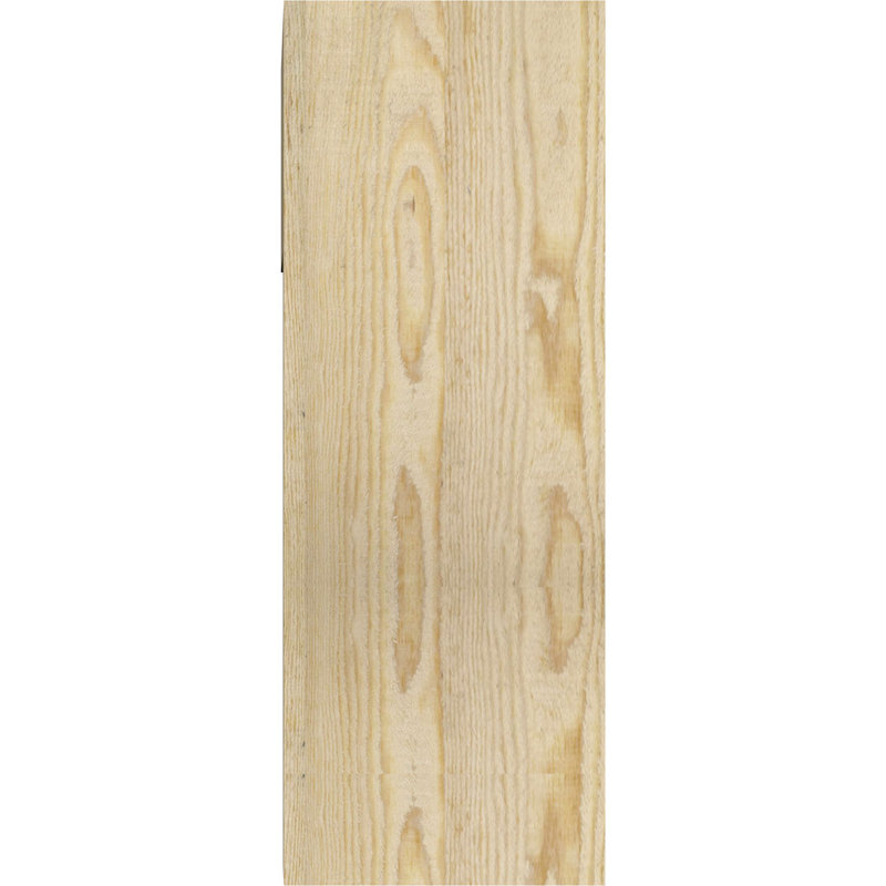 Merced Block Offset Brace Bracket, 22 x 22, 8"W Douglas Fir (Rough Sawn)