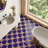 Argile Star with Cross 7 In. X 14 In. Porcelain Floor And Wall Tile Kit-99026666