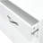 Three Doors Side Table-White