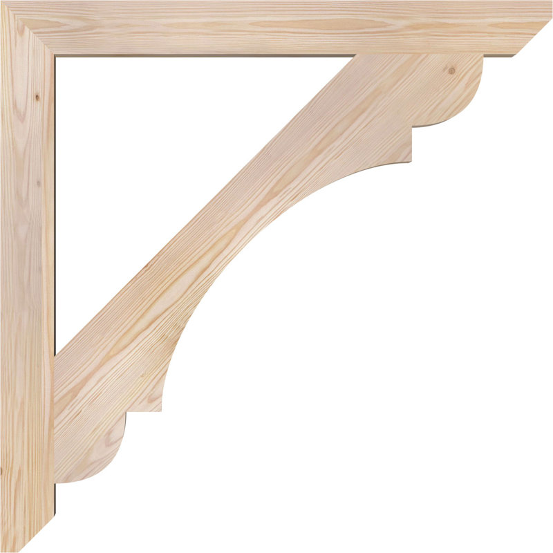 Support latté 3 1/2 "x P 36" x H 36 ", sapin Douglas, Douglas (lisse), H 36 po x l 3,5 po x P 36 po