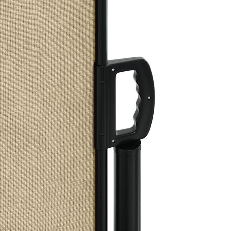 Auvent latéral rétractable Vidaxl, H 39,4 po x l 196,9 po, Anthracite