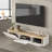 Eva Wall-Mounted Media Console TV Stand For 80" TVs-1454004968