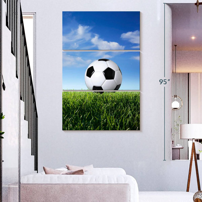 Sireci Soccer Ball On Grass