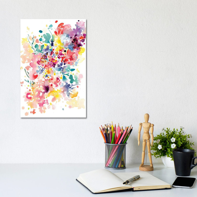 Aura by CreativeIngrid - Painting on Canvas, Wrapped Canvas, 66.04 cm H x 45.72 cm W x 3.175 cm D