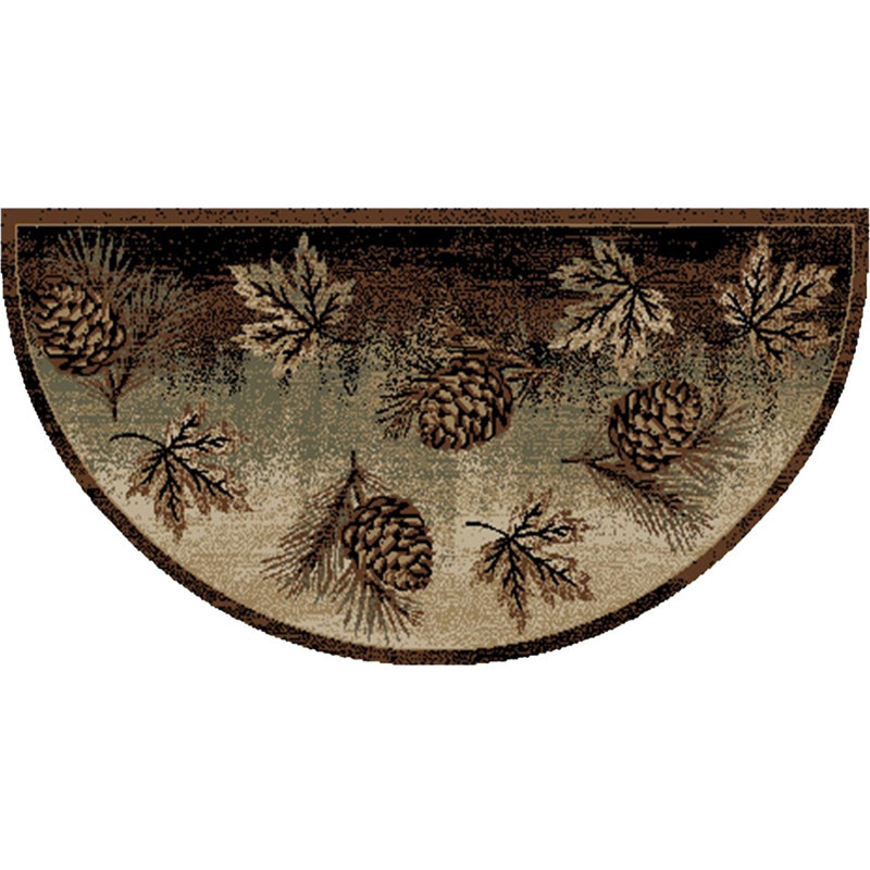 Tapis brun American Destination Harvest