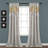 Shimmer Sequins Semi Sheer Curtain Pair-349886491