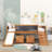 Bludov Kids Twin Loft Bed-1135846805