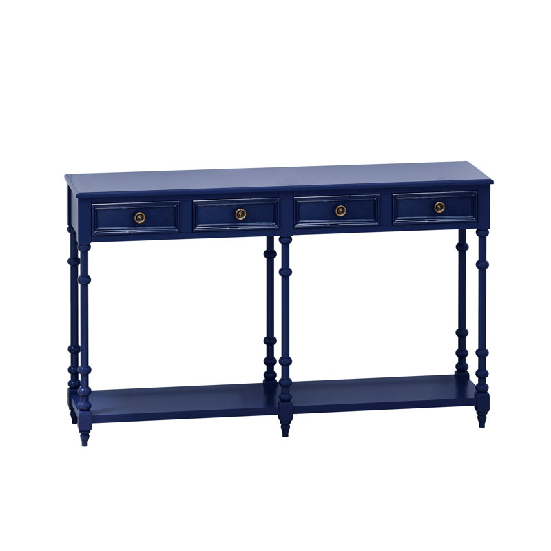 Bomer 59.06'' Console Table, Blue