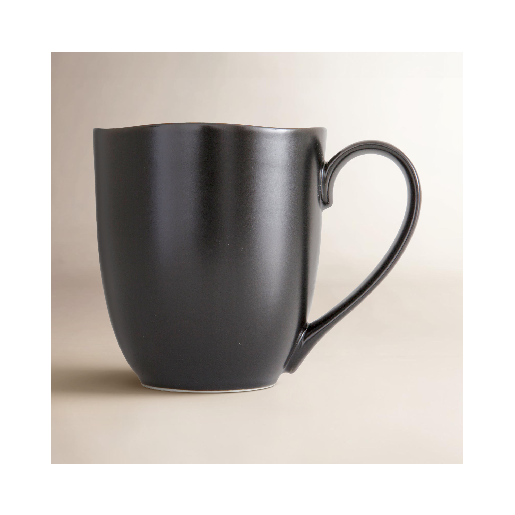 Fortessa Heirloom Coffee Mug, Charcoal