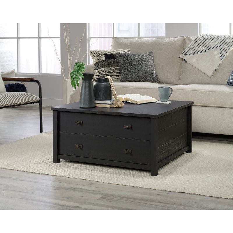 Table basse Cottage Road, Noir, noir, noir, noir, Black