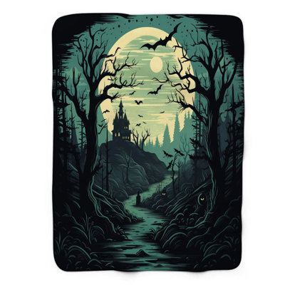 Phantom Forest - 1 Piece Premium Sherpa Blanket