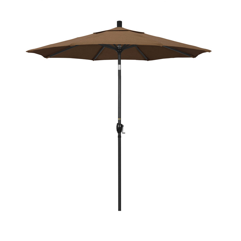 Parasol sunbrella de marché 7,5' Wallach, Sunbrella® teck bruyère