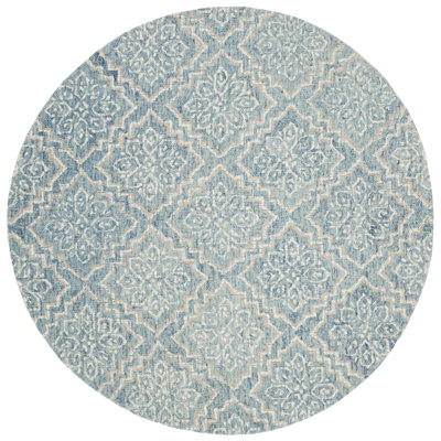 Salerna Hand Tufted Wool Geometric Rug