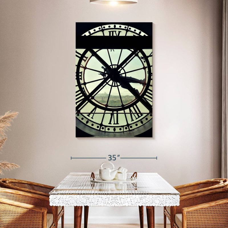 Kerner Musee D'Orsay Clock, 48" H x 32" W