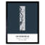 Inverness City Map Inverness Scotland UK City Map Navy - Single Picture Frame Typography