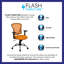 Mid-Back Mesh Swivel Task Office Chair with Chrome Base and Arms-574141688