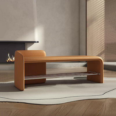 Banc de rangement pour chaussures 27,6 po