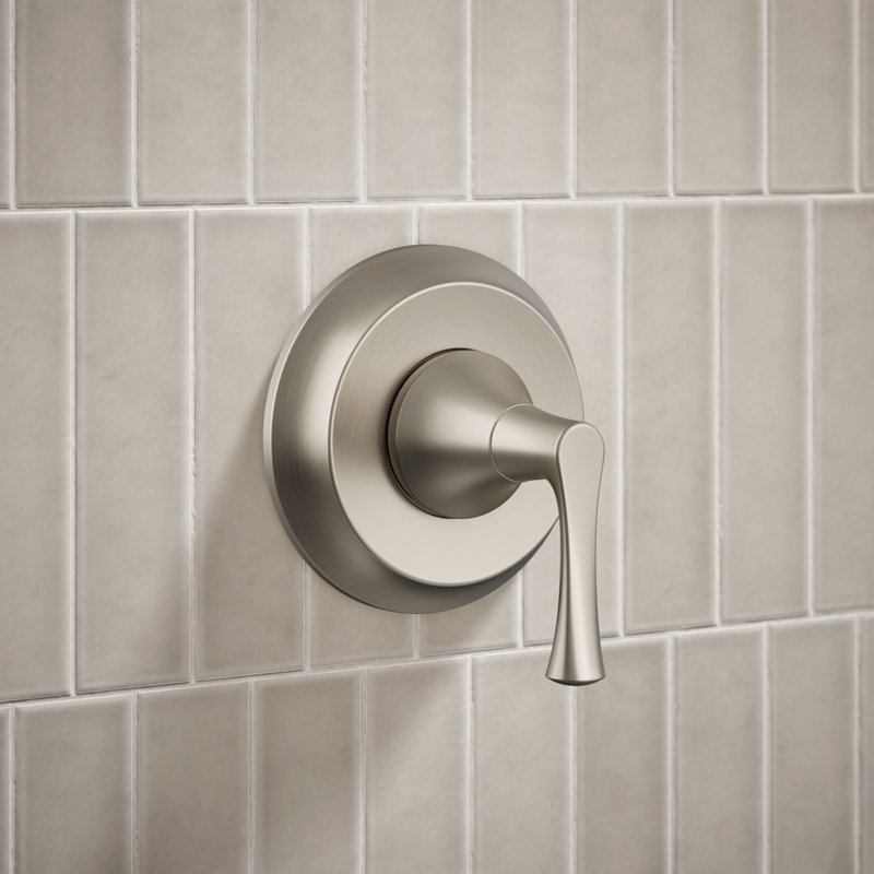 Ensemble de garniture de douche Buckley Rite-Temp, 1,75 gal / min, 1,75 GPM, Nickel brossé