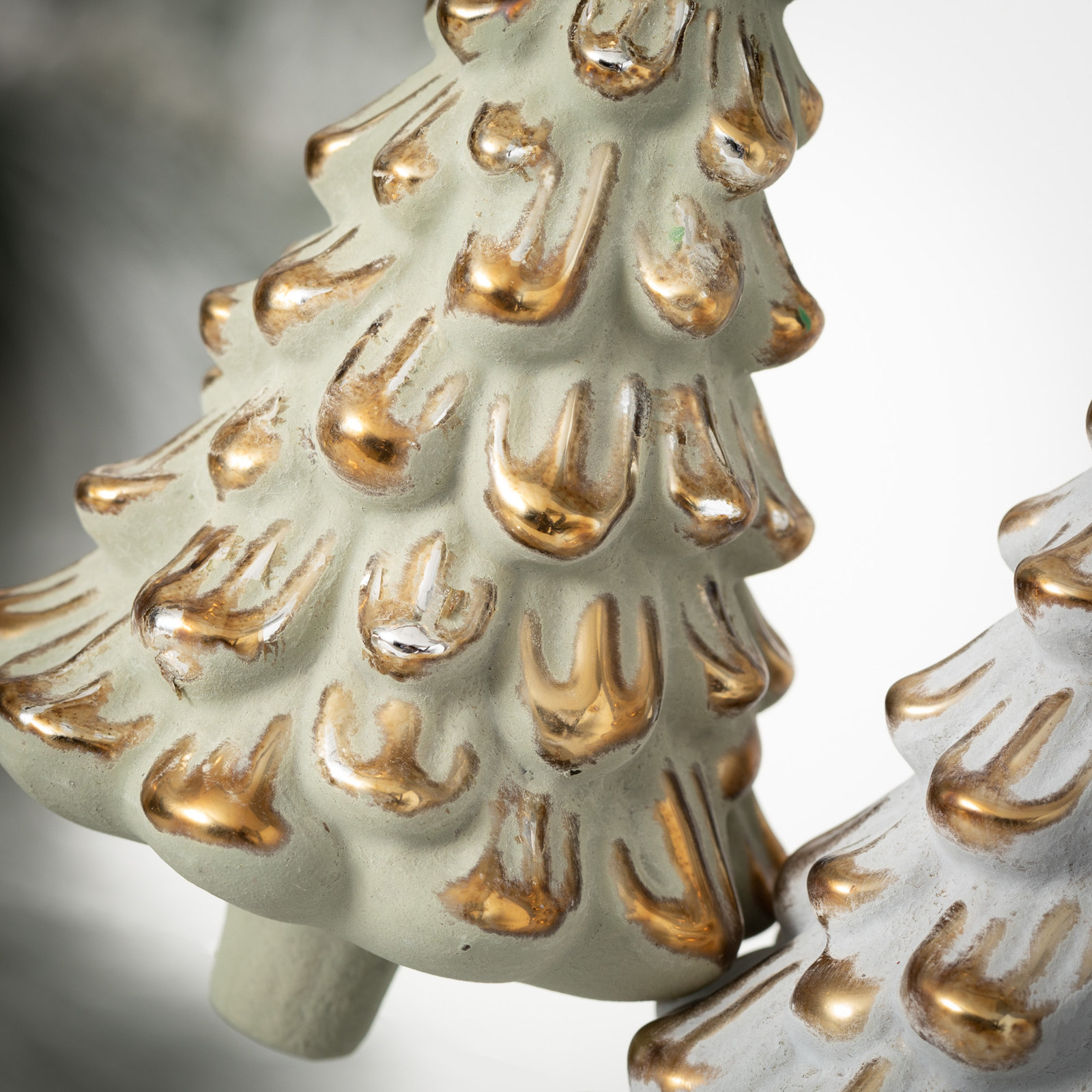Gilded Elegance 5.25'' Glass Holiday Shaped Ornament