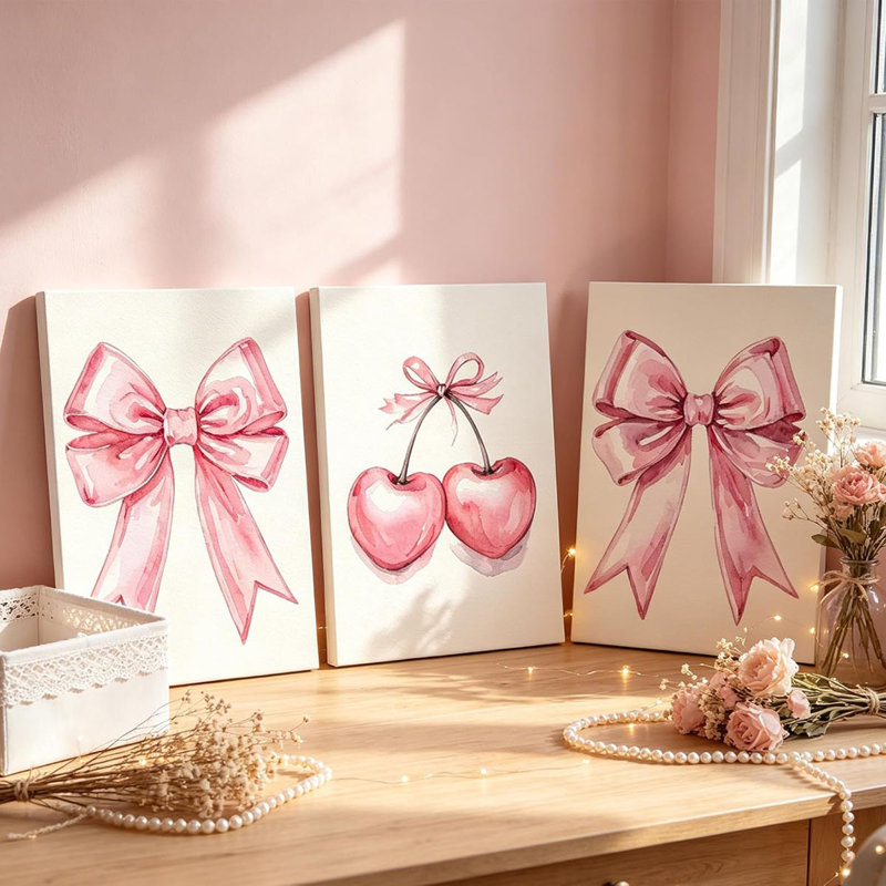 3 Piece Wrapped Canvas Wall Art