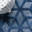 Tapis intérieur / extérieur bleu marine Arionna-2061875544