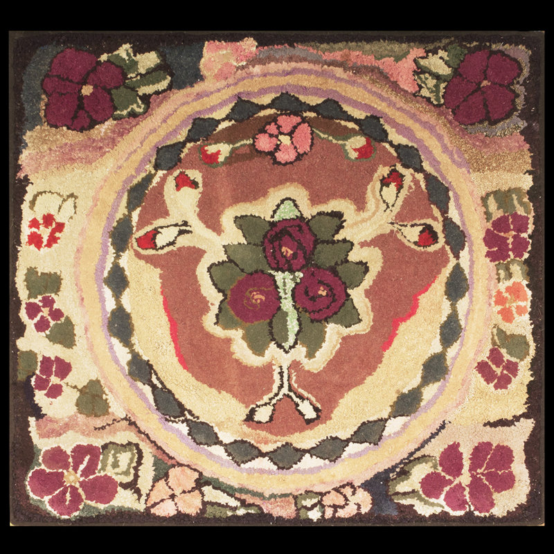 One-of-a-Kind 3' X 3'4" Area Rug