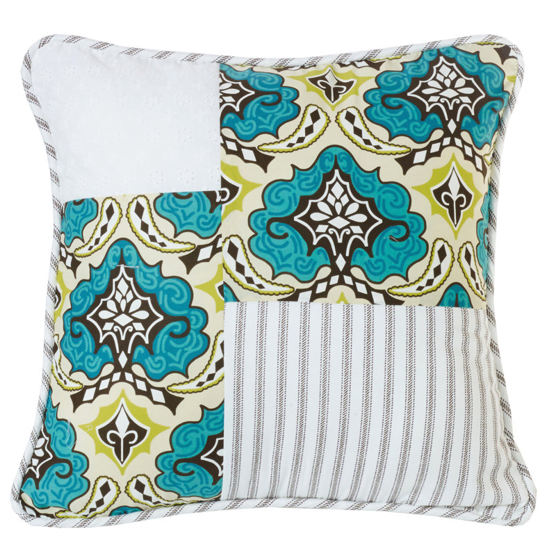 Salado Patchwork Throw Pillow