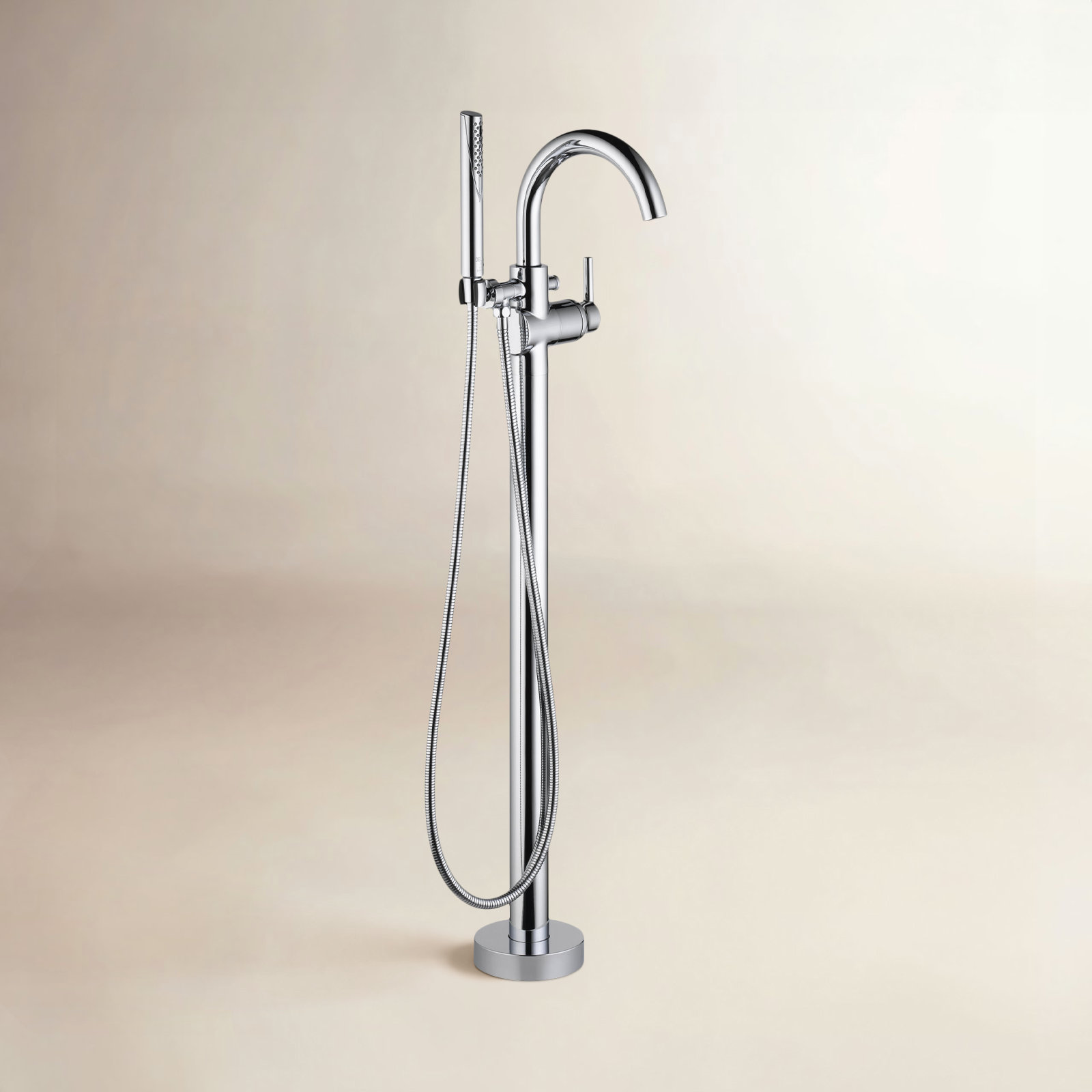 Trinsic Freestanding Tub Filler, Chrome
