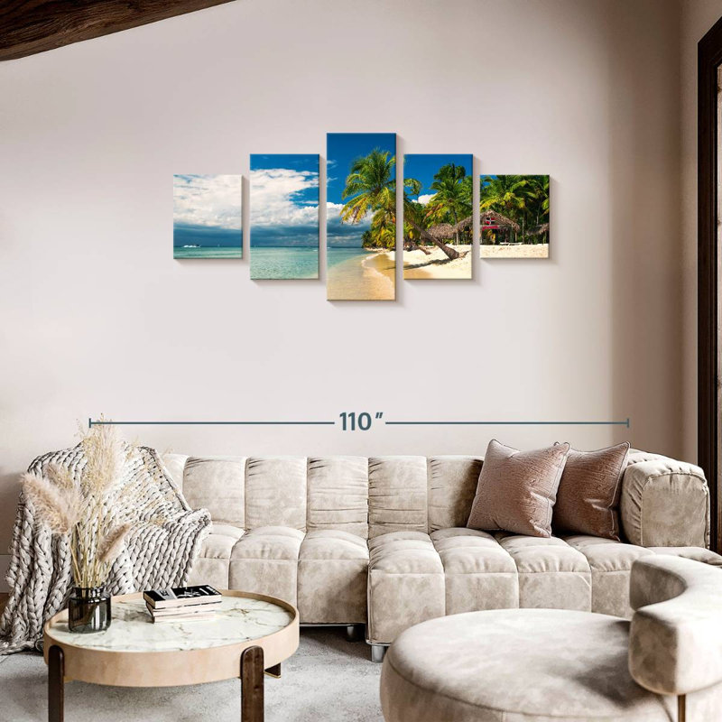 Saona Avonna, 34" H x 74" W