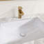 Meuble-lavabo mural simple 48 po avec plateau en pierre frittée 48 po