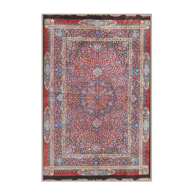 Tapis oriental rouge / Mehroon