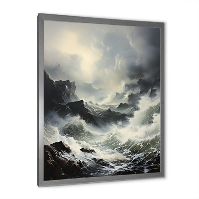 Cairnbrook " Stormy Horizon of Ocean " Color Photography Print
