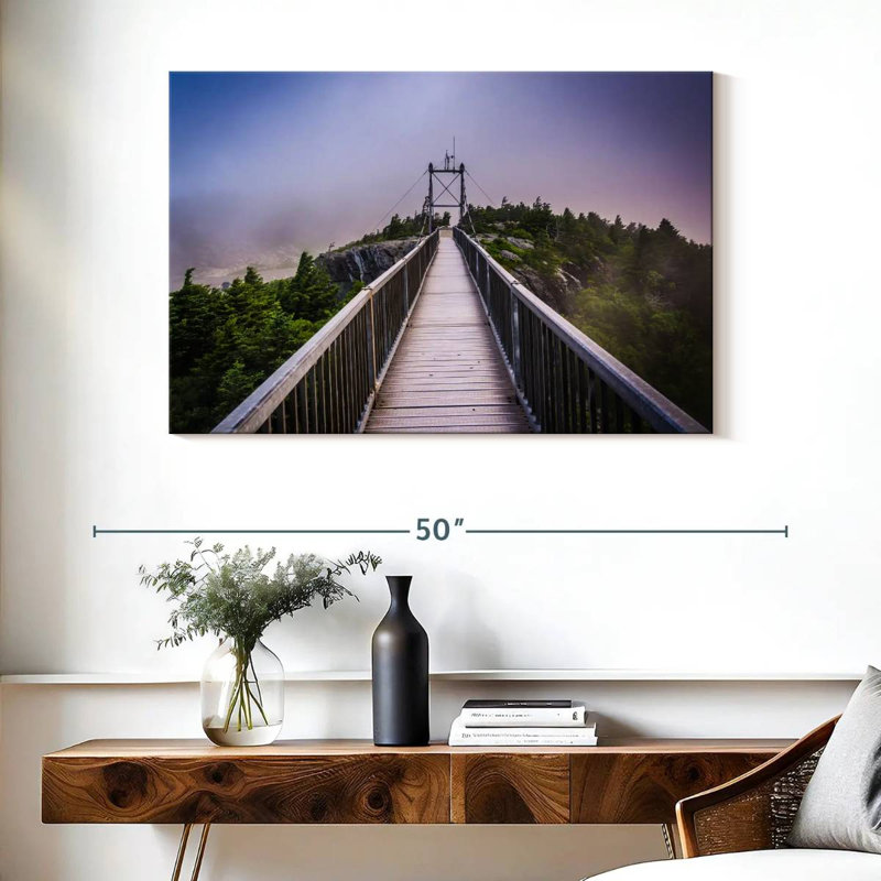 Lilie Mile High Swinging Bridge, 26" H x 39" W