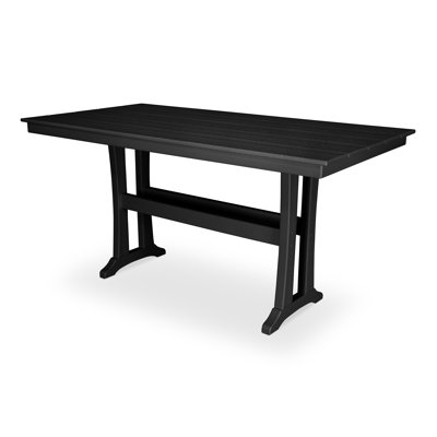 Farmhouse Trestle 37" x 72" Counter Table