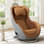 Fauteuil de massage chauffant pour le corps entier en cuir de qualité supérieure avec connectivité Bluetooth