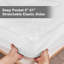 Housse de protection antidérapante pour matelas en relief-722687436