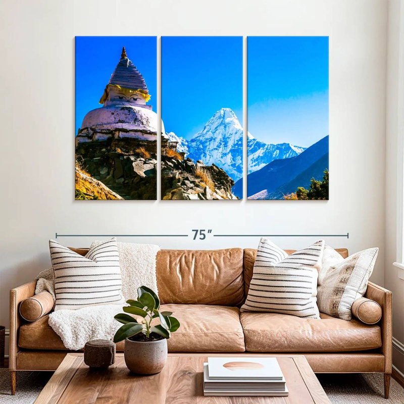 Temple Ama Dablam, H 42 po x l 65 po
