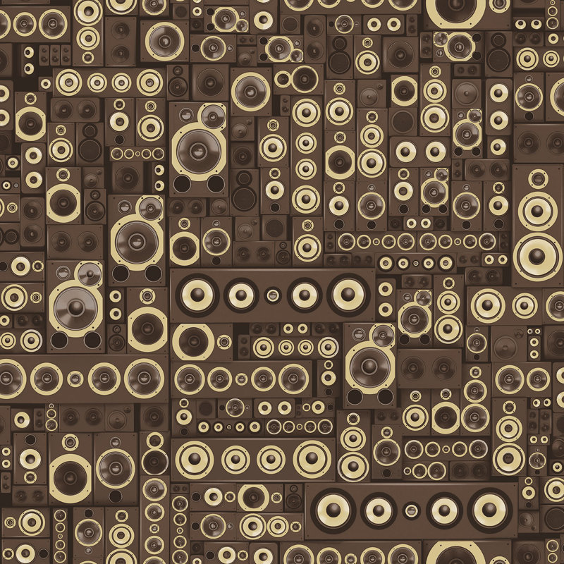Grunge 1m x 53cm Metallic Wallpaper Roll, Brown