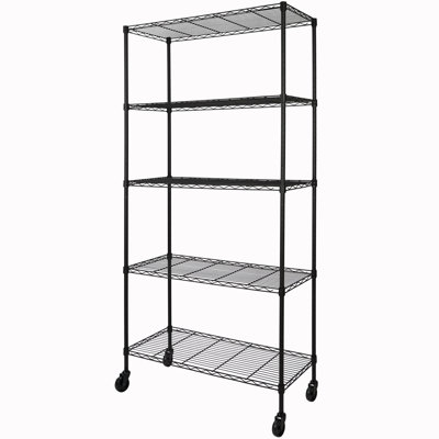 Noezile 35.98 " W Shelving Unit